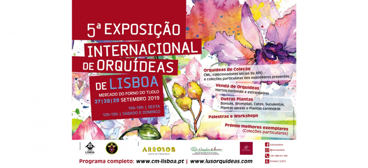 5ª Exposição Internacional de Orquídeas de Lisboa