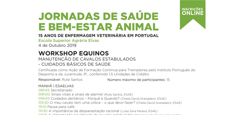 Jornadas bem estar animal