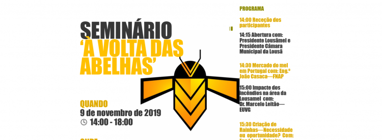 seminário à volta das abelhas