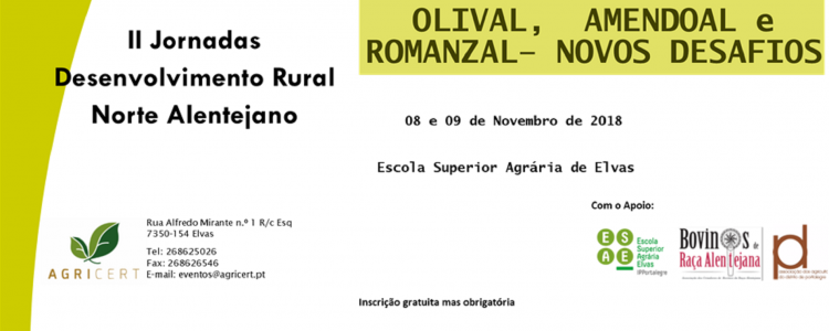 II Jornadas de Desenvolvimento Rural do Norte Alentejano