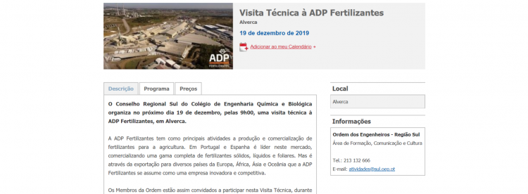 Visita ADP Fertilizantes