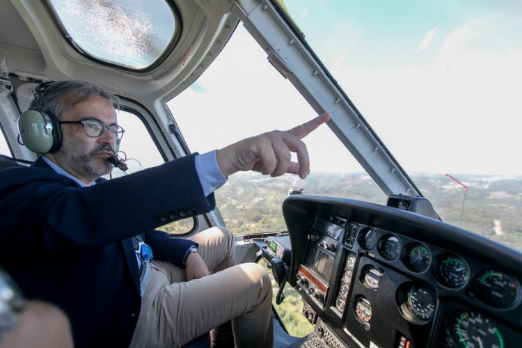 Paulo Rangel helicóptero