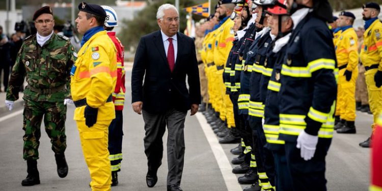 António Costa bombeiros