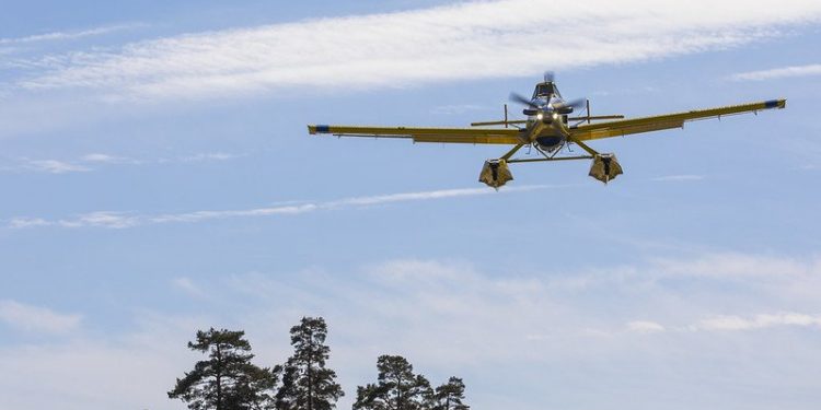 avião incendios