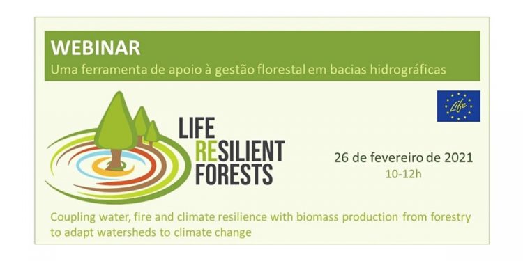 Webinar do projeto LIFE Resilient Forest