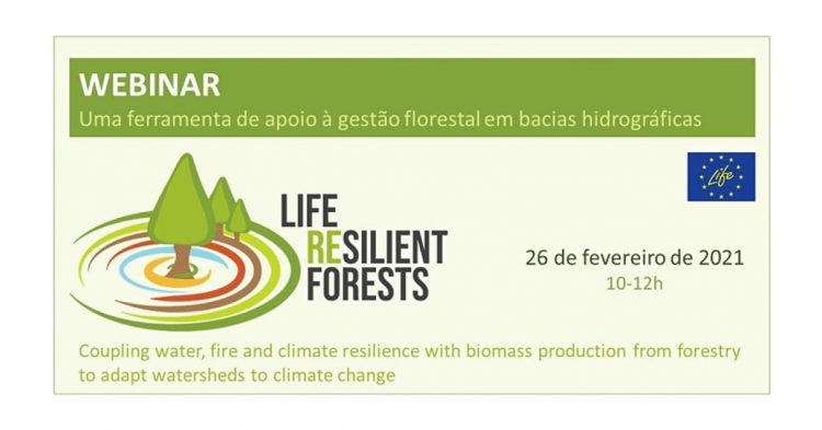 Webinar do projeto LIFE Resilient Forest