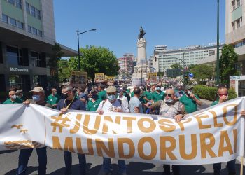 manifestação pelo mundo rural