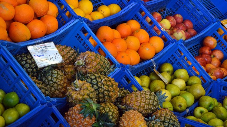 mercado frutas açores