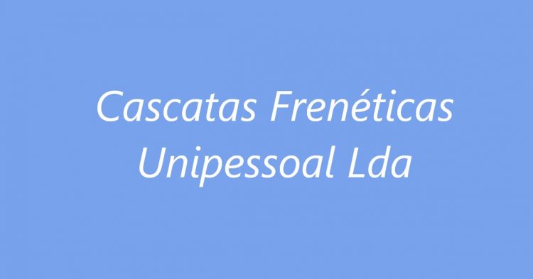 cascatas freneticas