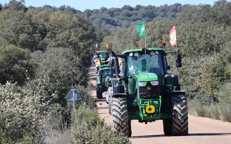 protesto agricultores espanha