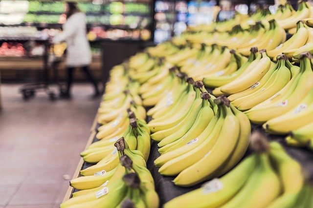 supermercado bananas