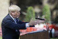 U.K.'s New PM Boris Johnson Takes Up Office