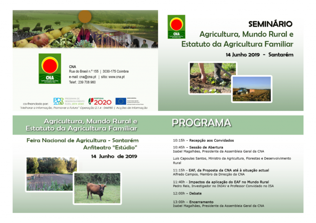 programa seminário agricultura familiar