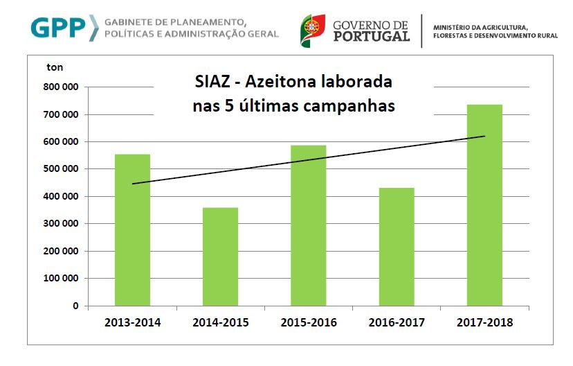 Azeitona 5 campanhas