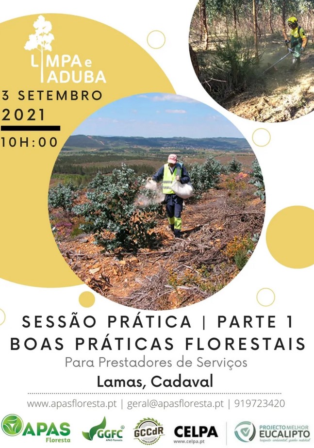 limpa e aduba - boas praticas florestais - cadaval