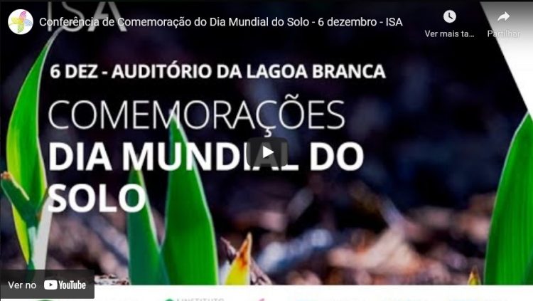 comemorações dia mundial do solo