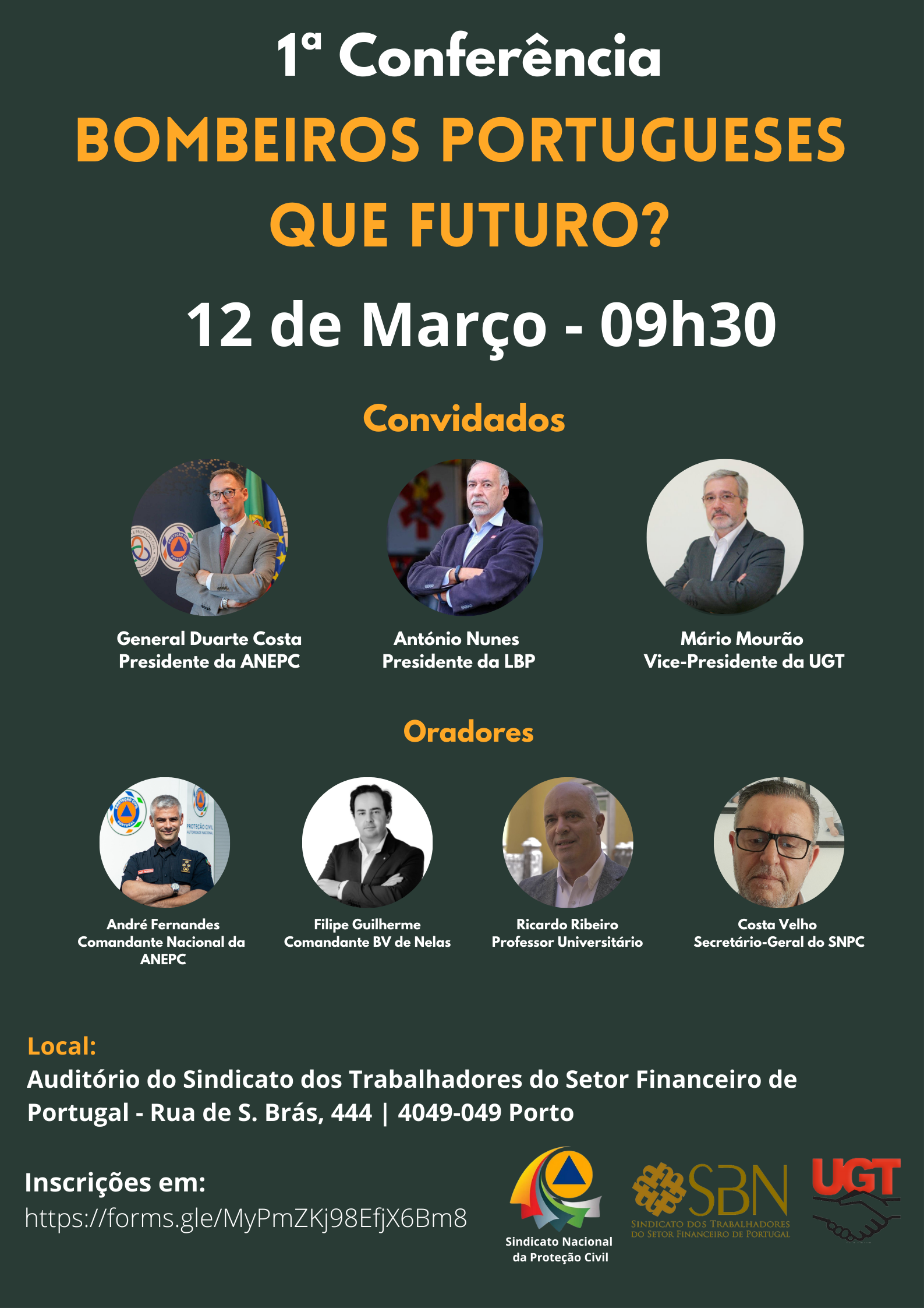  1º Conferência Bombeiros Portugueses Que Futuro