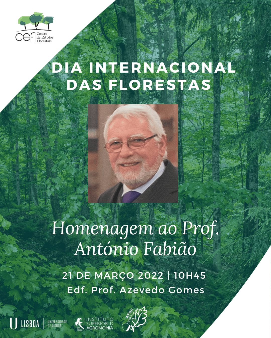 Evento - Dia Internacional das Florestas