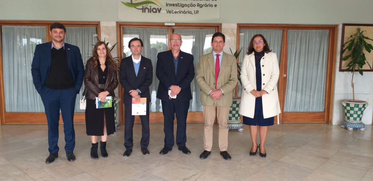 visita EMBRAPA no INIAV