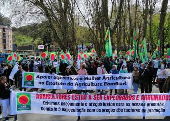 Agricultores manifestam-se e exigem fiscalização da grande distribuição e a imposição de preços máximos