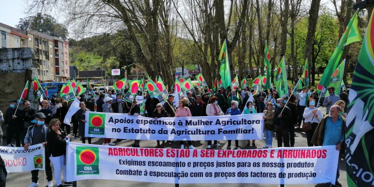 Agricultores manifestam-se e exigem fiscalização da grande distribuição e a imposição de preços máximos