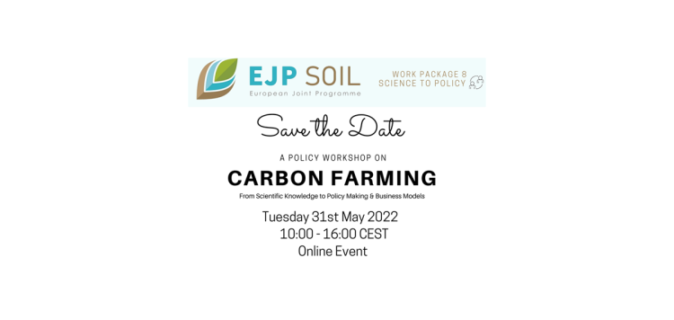 EJP SOIL Workshop on Carbon Farming