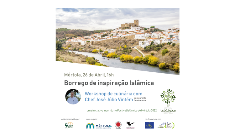 Workshop: Borrego de inspiração islâmica