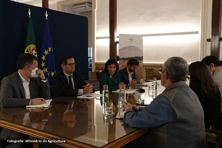 CNA recebida em Audiência pela Ministra da Agricultura e Alimentação