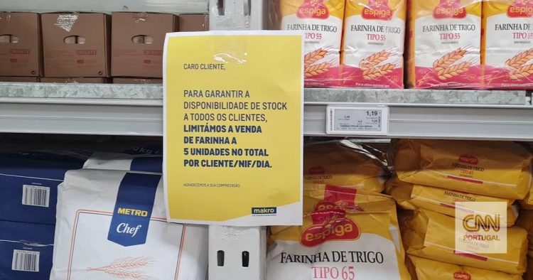 Já há produtos a serem racionados nos supermercados em Portugal: veja quais
