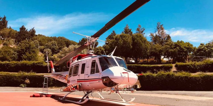 Helicóptero de combate a incêndios já está instalado em Ourique
