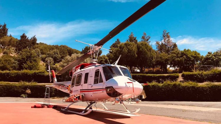 Helicóptero de combate a incêndios já está instalado em Ourique