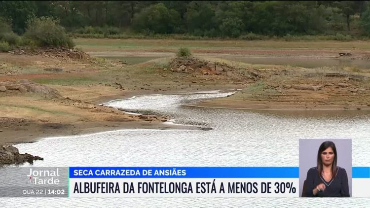 Seca em Carrazeda de Ansiães: Albufeira de Fontelonga está a menos de 30%