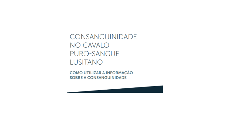 consanguinidade cavalo lusitano