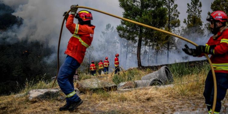 incendios peninsula iberica