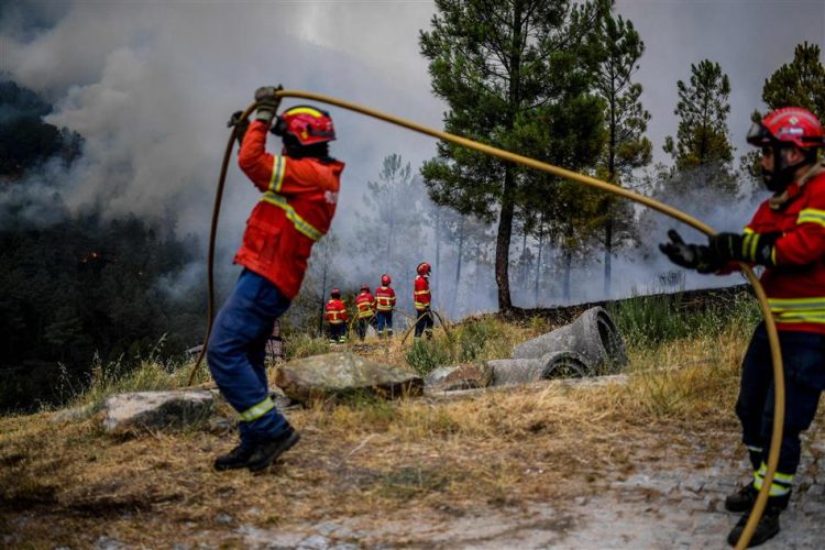 incendios peninsula iberica