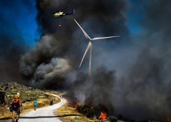 fogo da Serra da Estrela