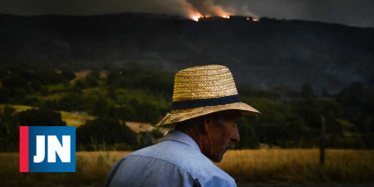 combate fogo serra da estrela