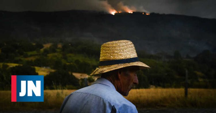 combate fogo serra da estrela