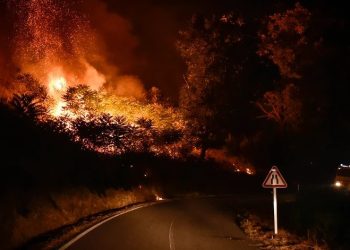 incendio serra da estrela