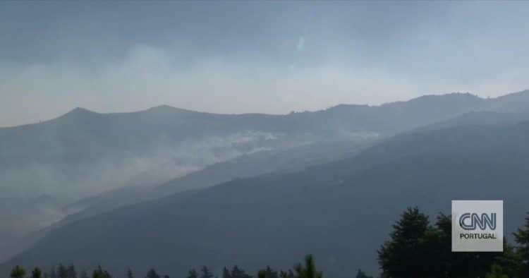 Incêndio na Serra da Estrela