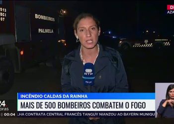 Incêndio nas Caldas da Rainha