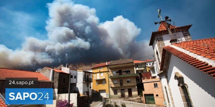 Incêndio na Covilhã