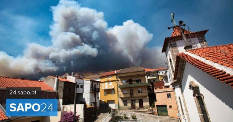 Incêndio na Covilhã