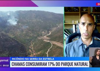 incendio serra da estrela