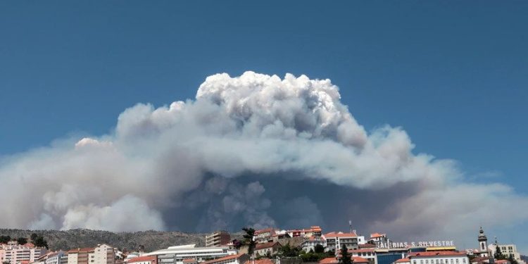 incendio serra da estrela