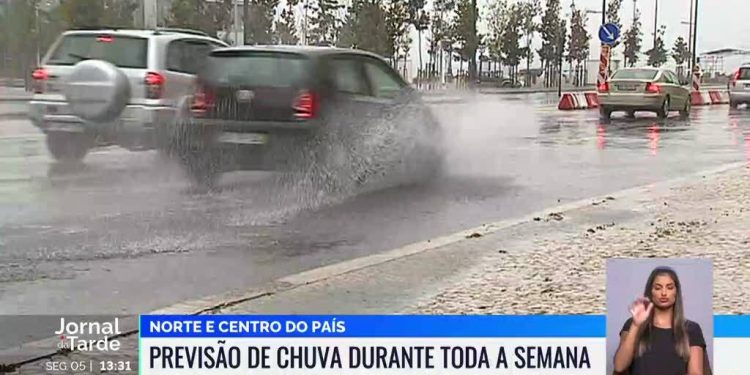 Chuva está de regresso