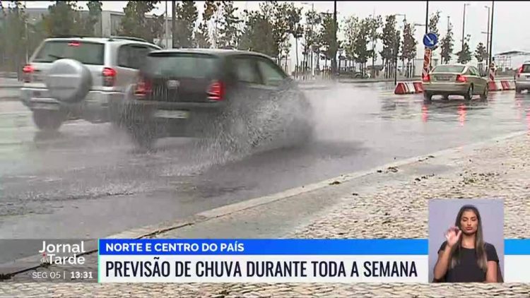 Chuva está de regresso