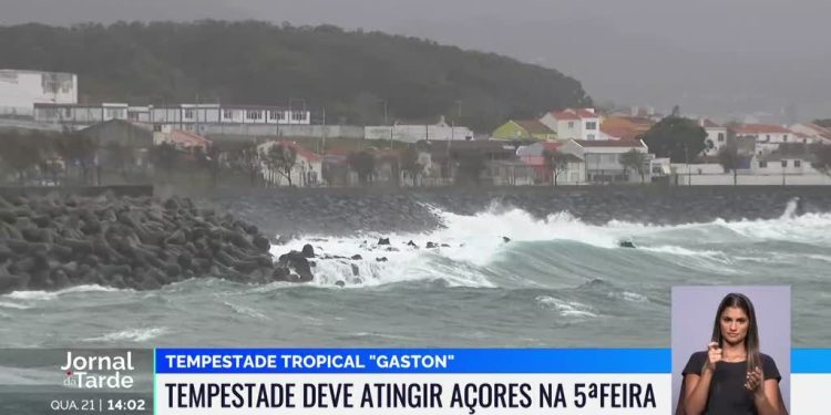 tempestade açores