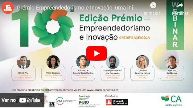Live: Lançamento – 10.ª edição do Prémio Empreendedorismo e Inovação Crédito Agrícola