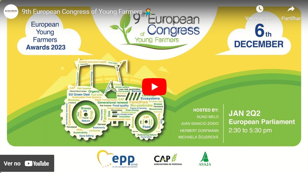 Live: 9.º Congresso Europeu de Jovens Agricultores